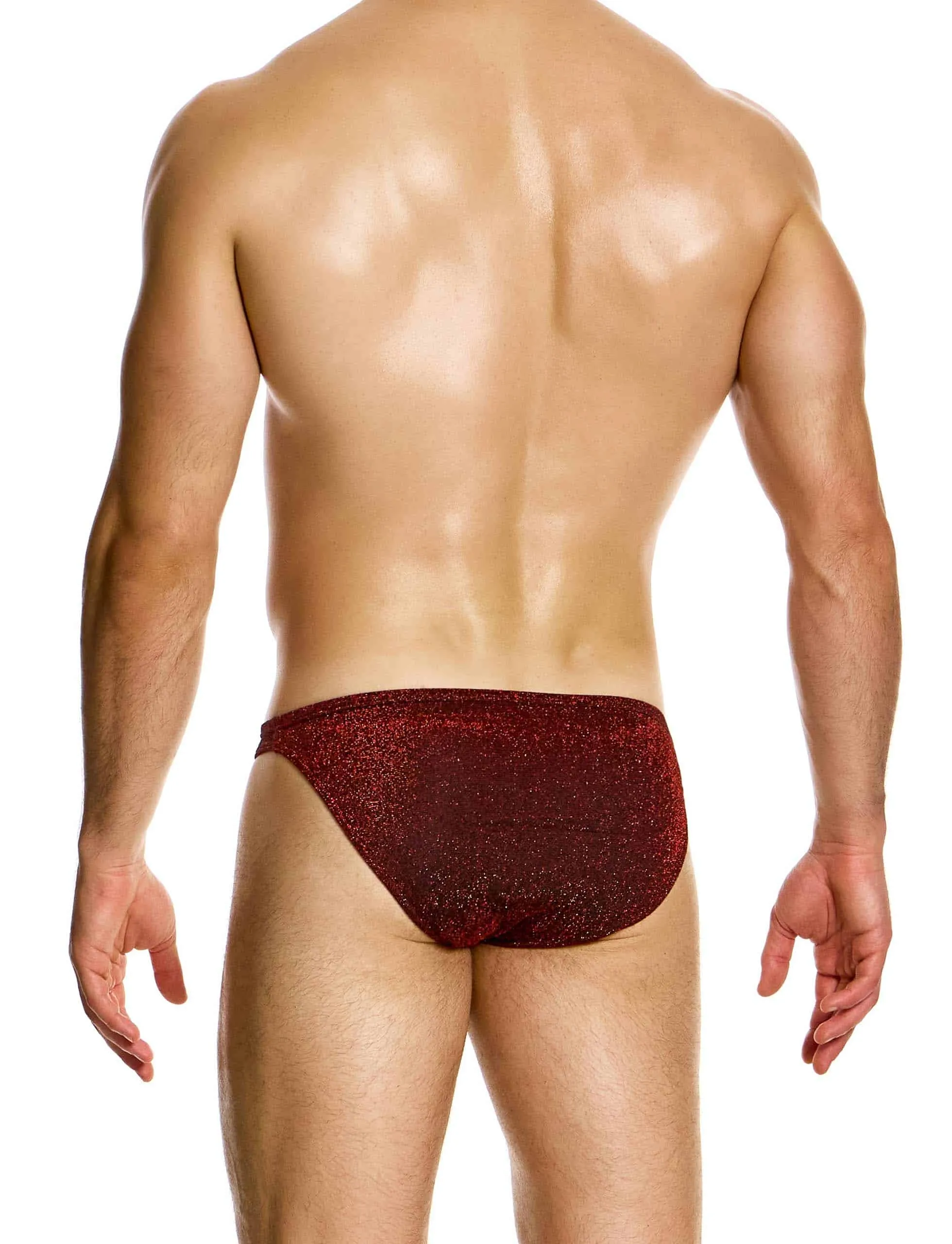 Modus Vivendi Glitter Low Cut Brief Red