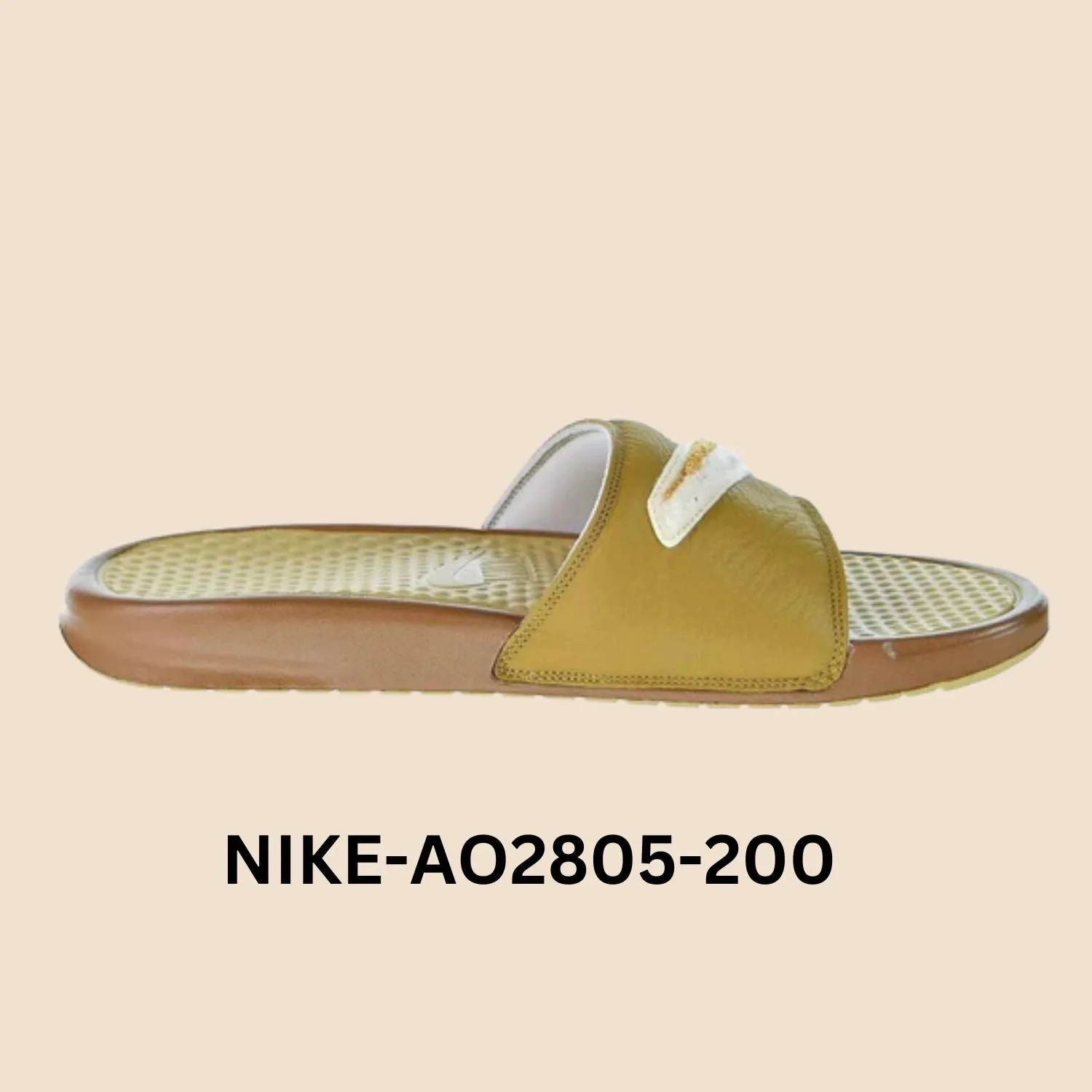 Nike Benassi JDI Slide "Muted Bronze" Men's Style# AO2805-200