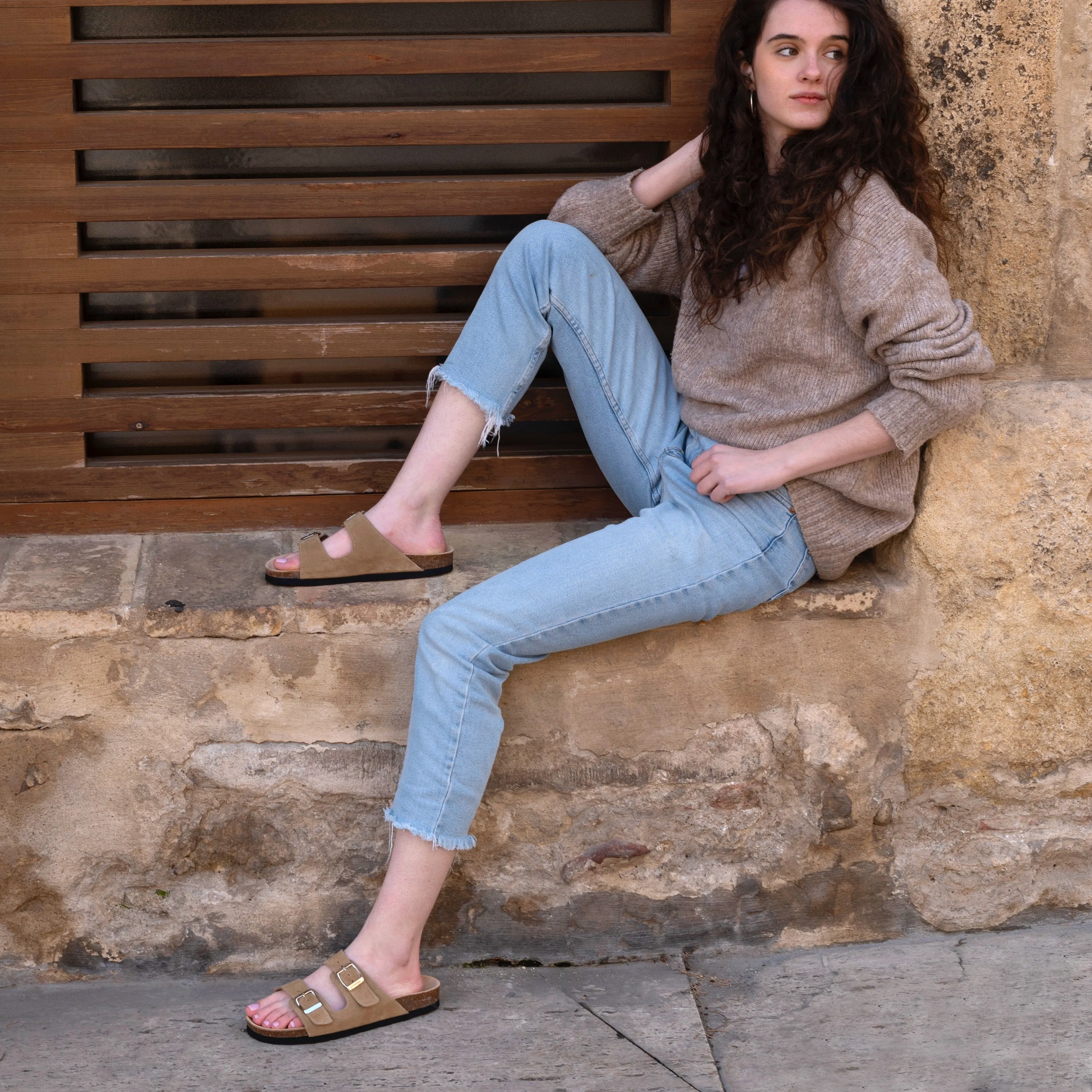 Nordic Beige sandals