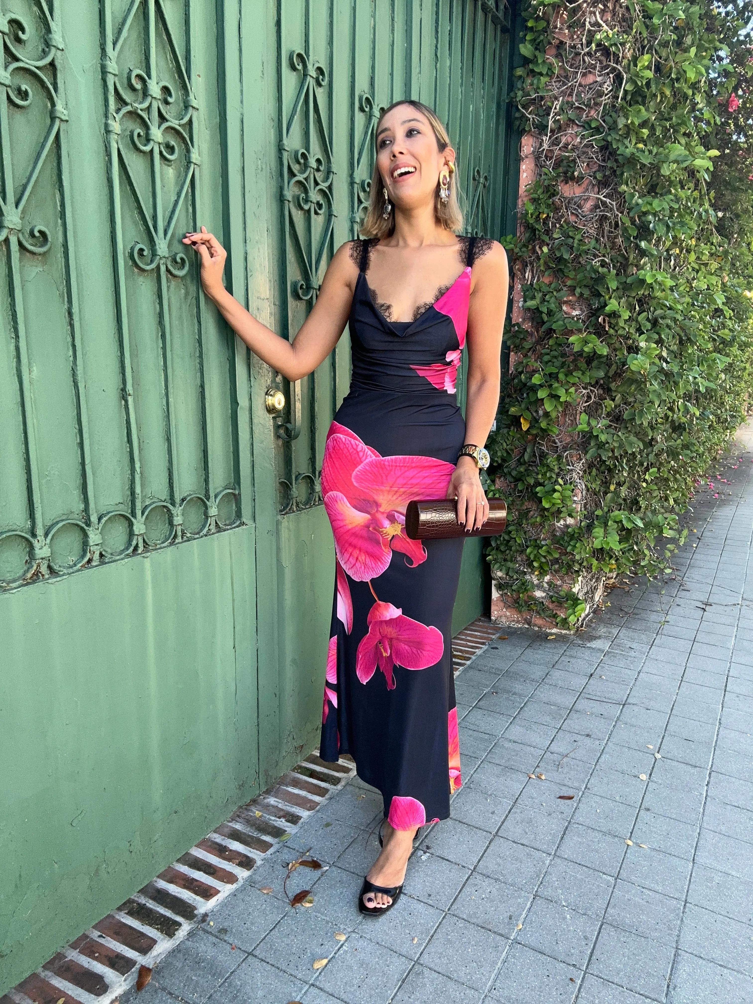 Orchid Bloom Two-Piece Set