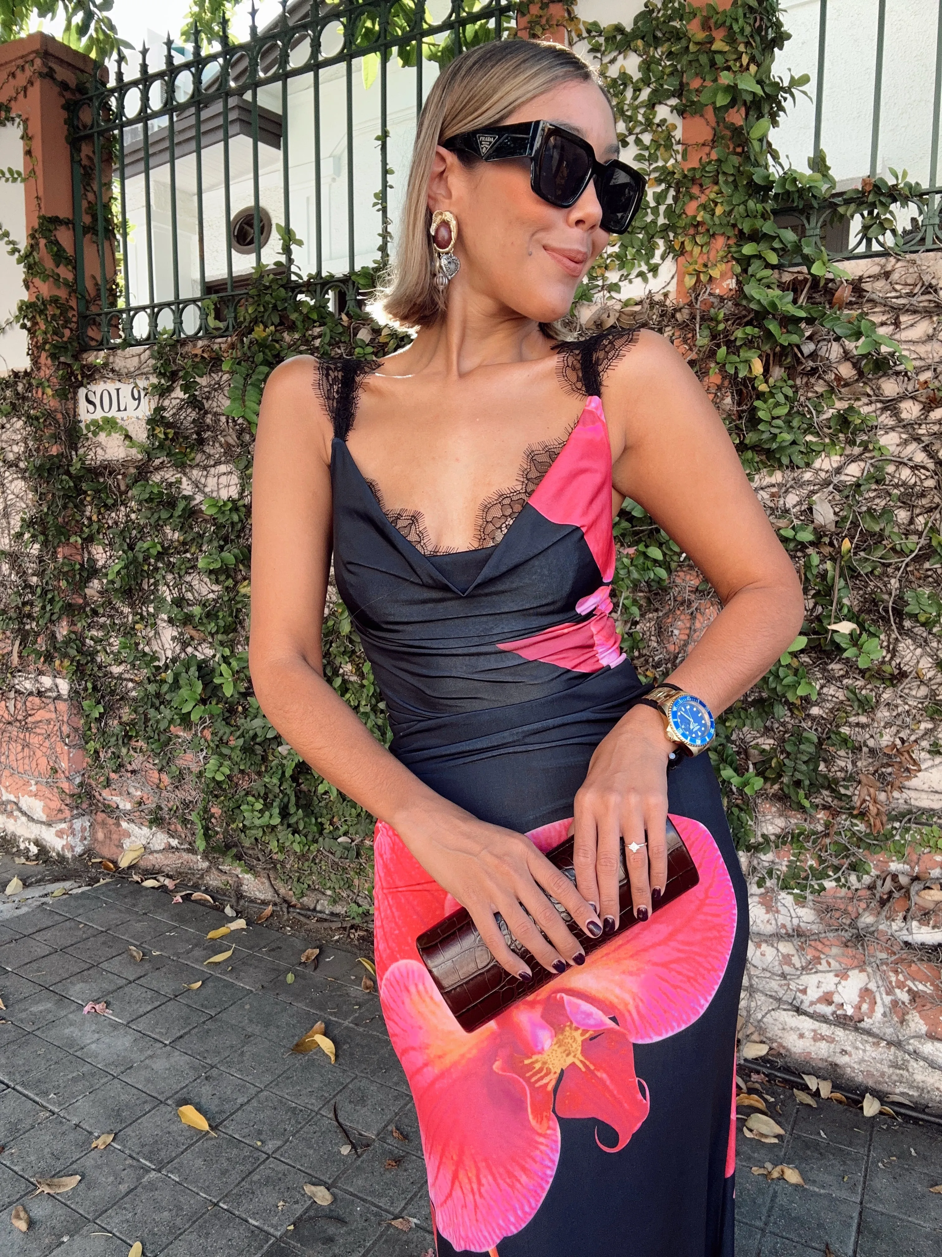 Orchid Bloom Two-Piece Set