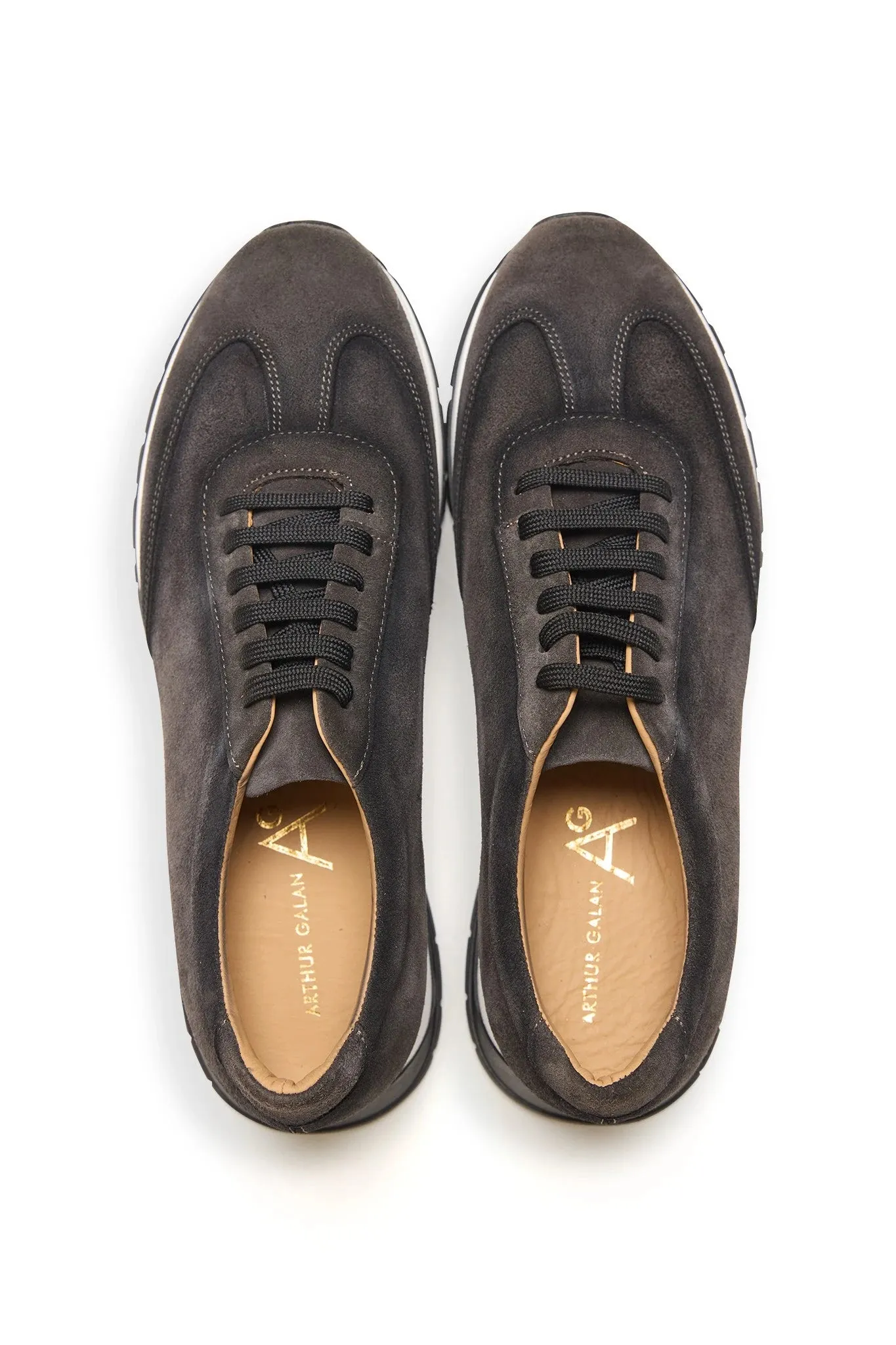 Orson Suede Sneaker in Smoke