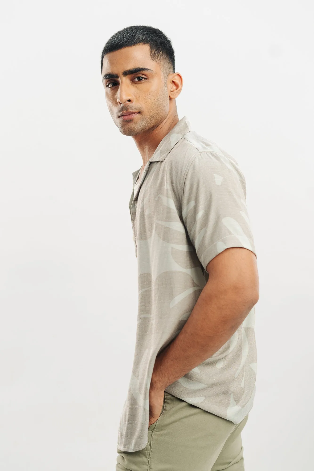 Panorama Men's Abstract Shirt