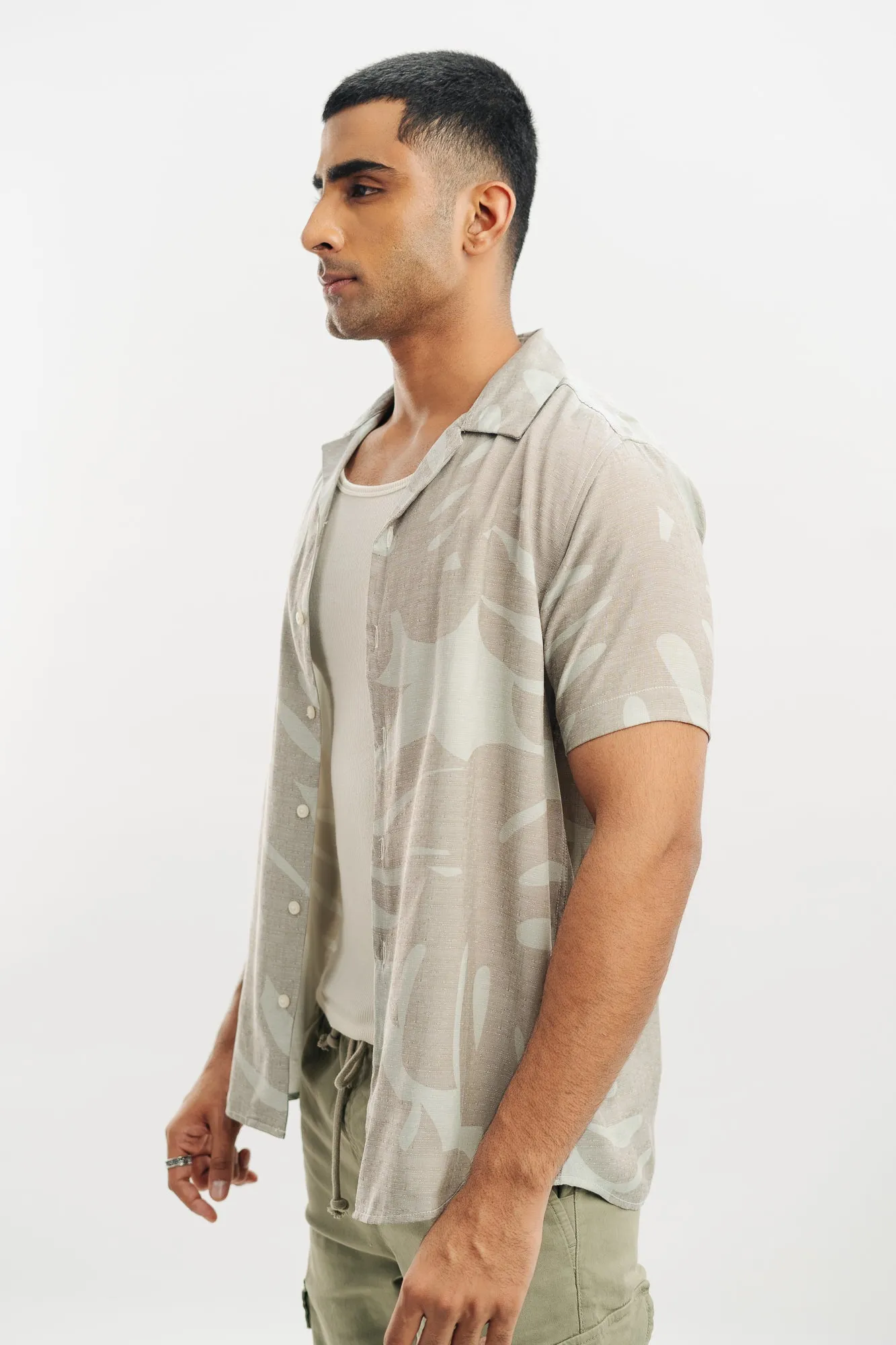 Panorama Men's Abstract Shirt