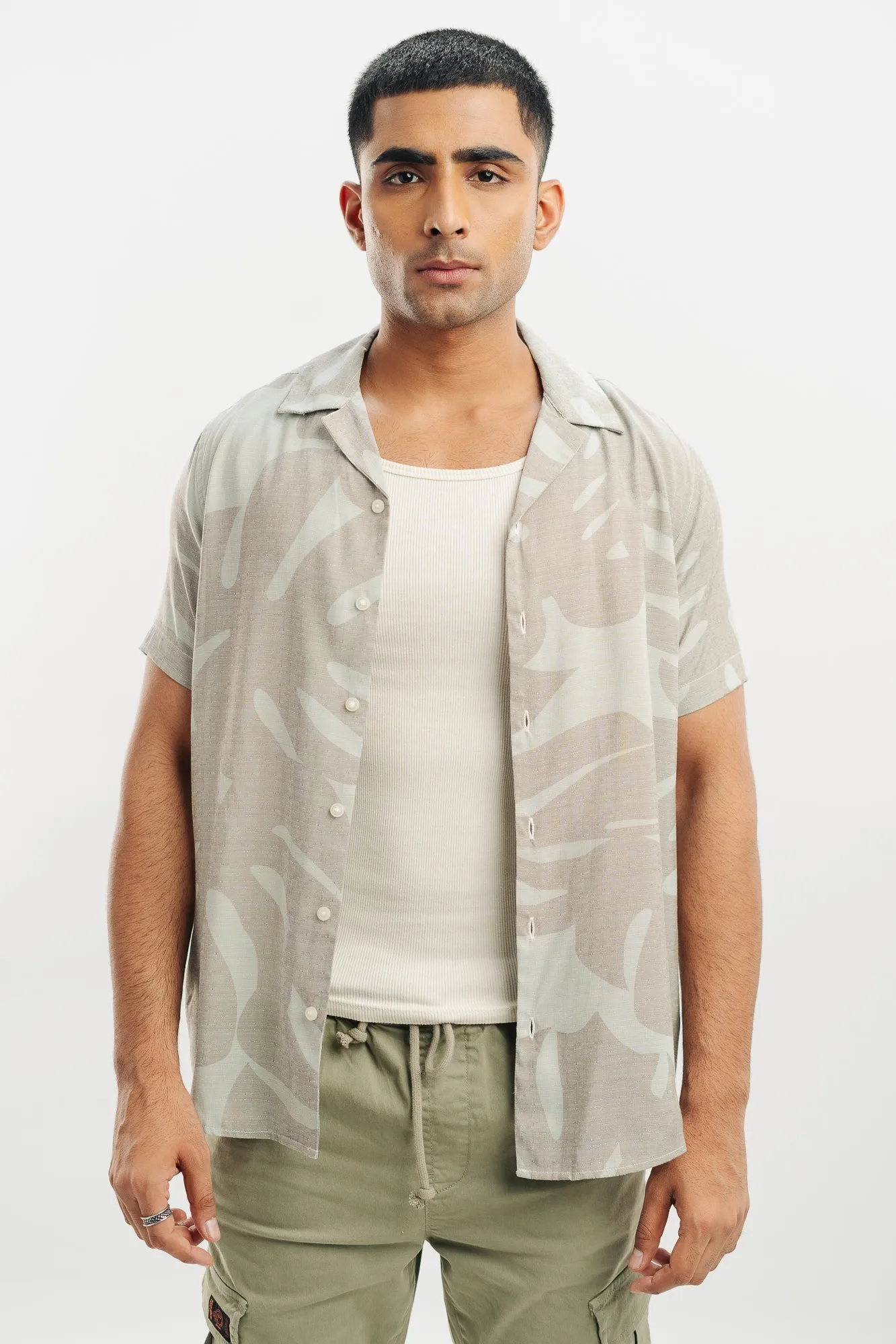 Panorama Men's Abstract Shirt