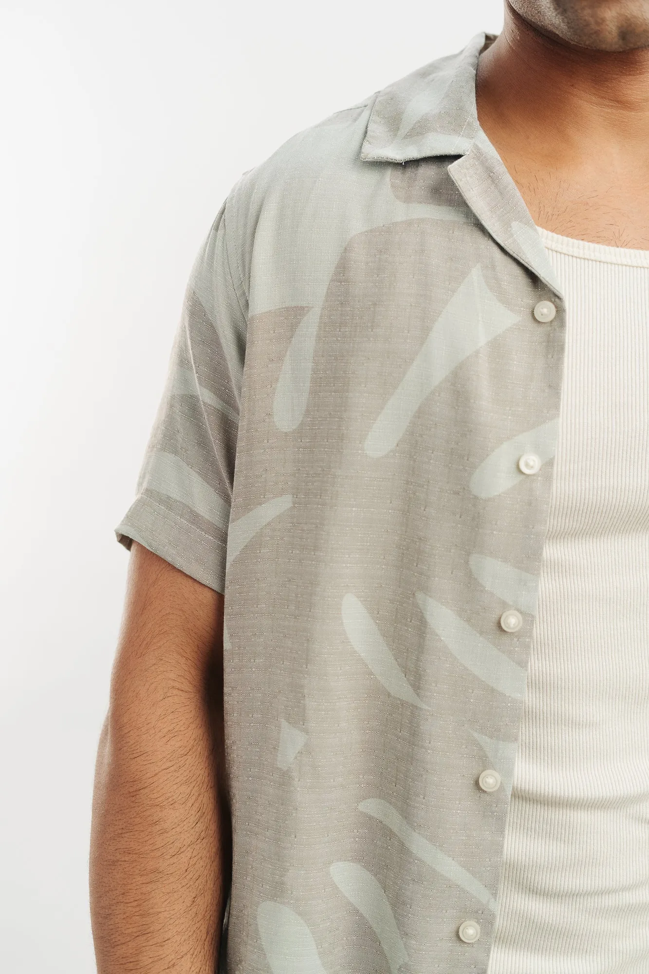 Panorama Men's Abstract Shirt