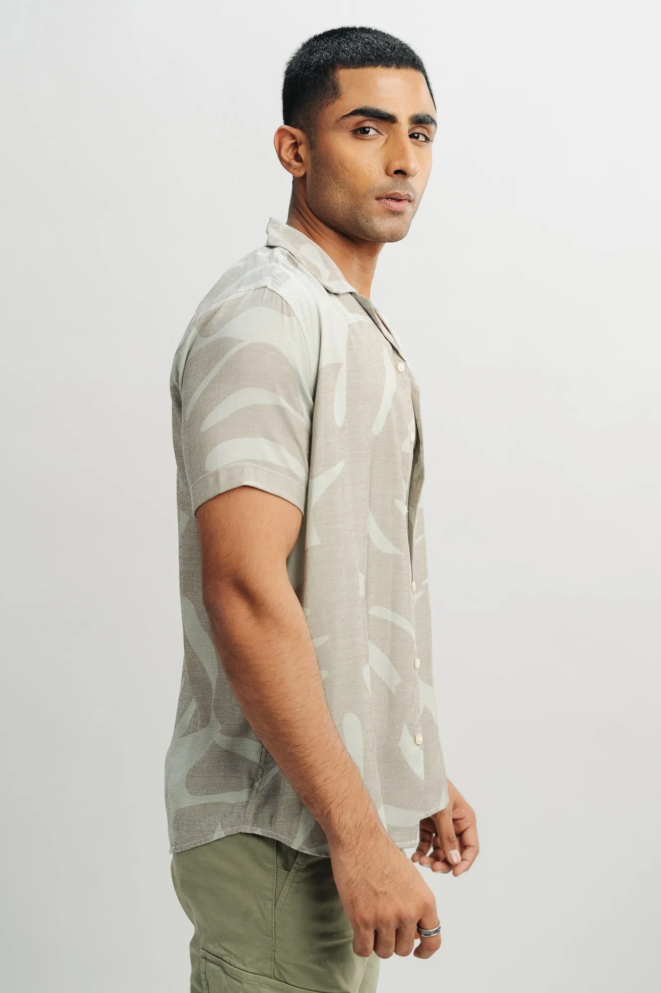 Panorama Men's Abstract Shirt