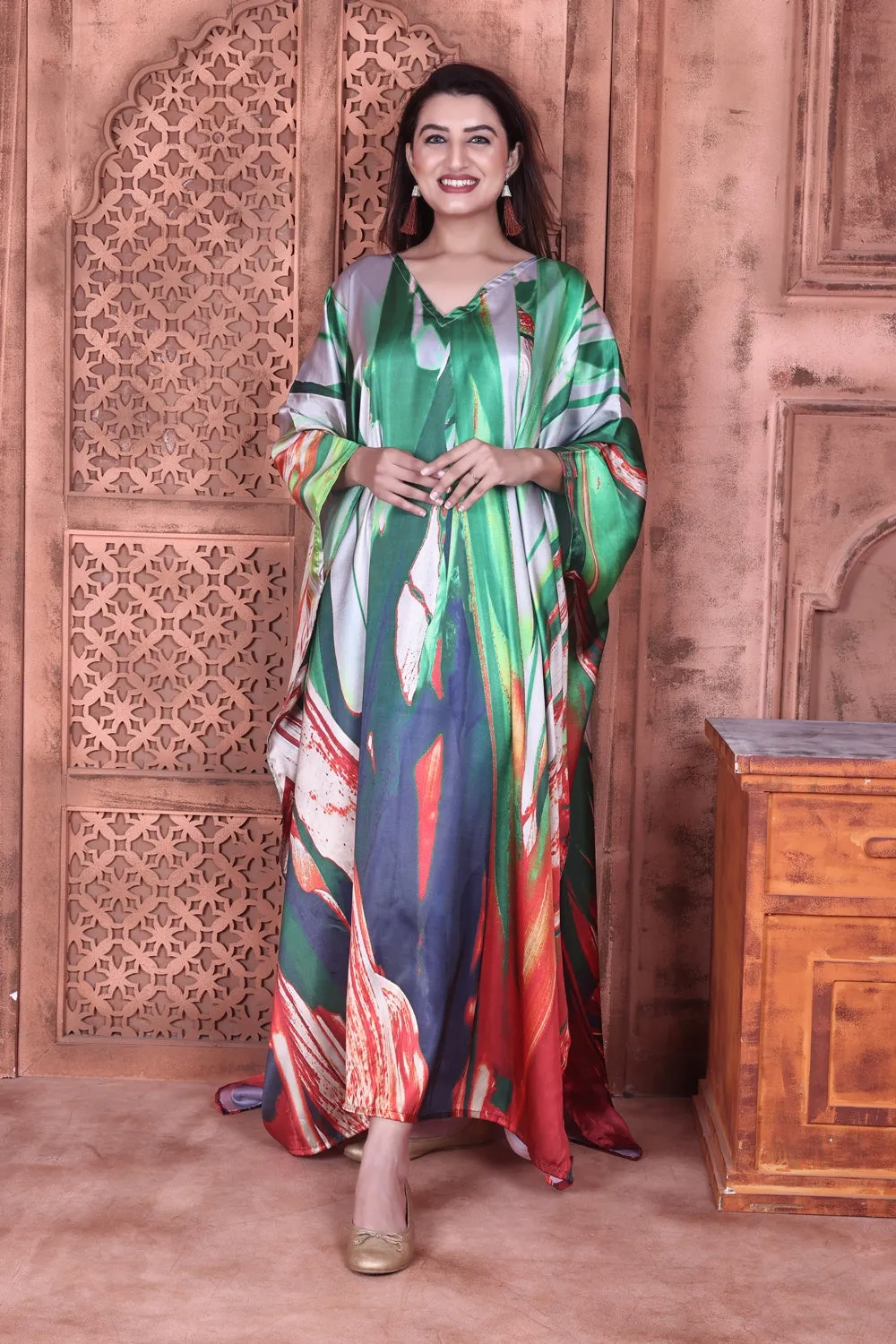 Party wear kaftan graceful kaftan cruise wear kaftan elegant kaftan