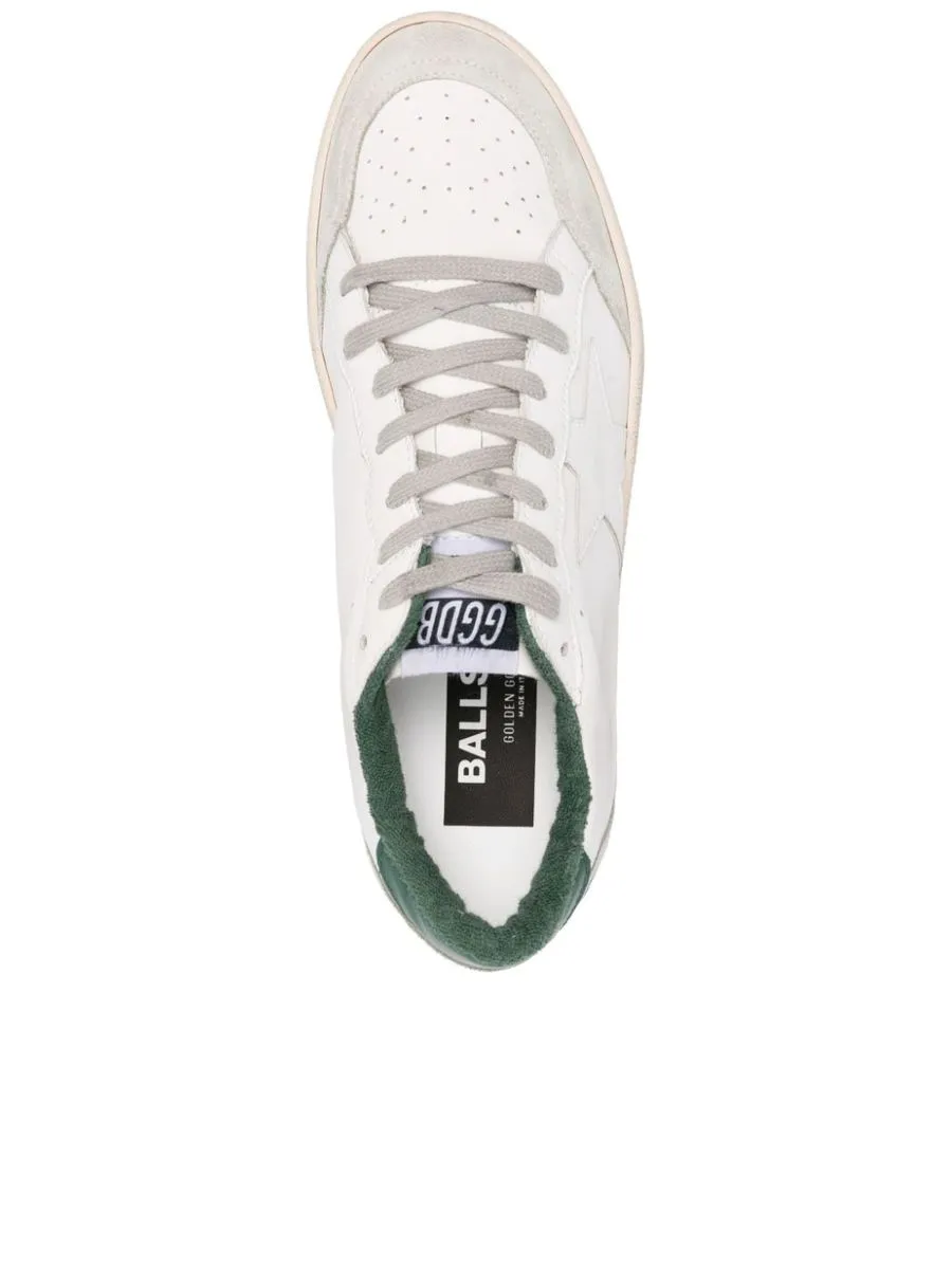 Perforated Detailing Laceup Sneakers
