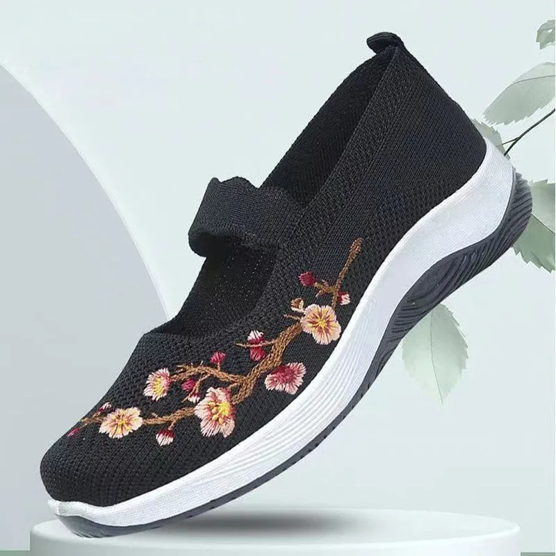 Pousbo Women's Low Cut Knit Flats50% OFF