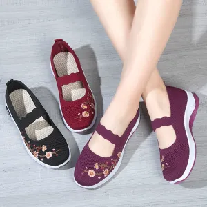 Pousbo Women's Low Cut Knit Flats50% OFF