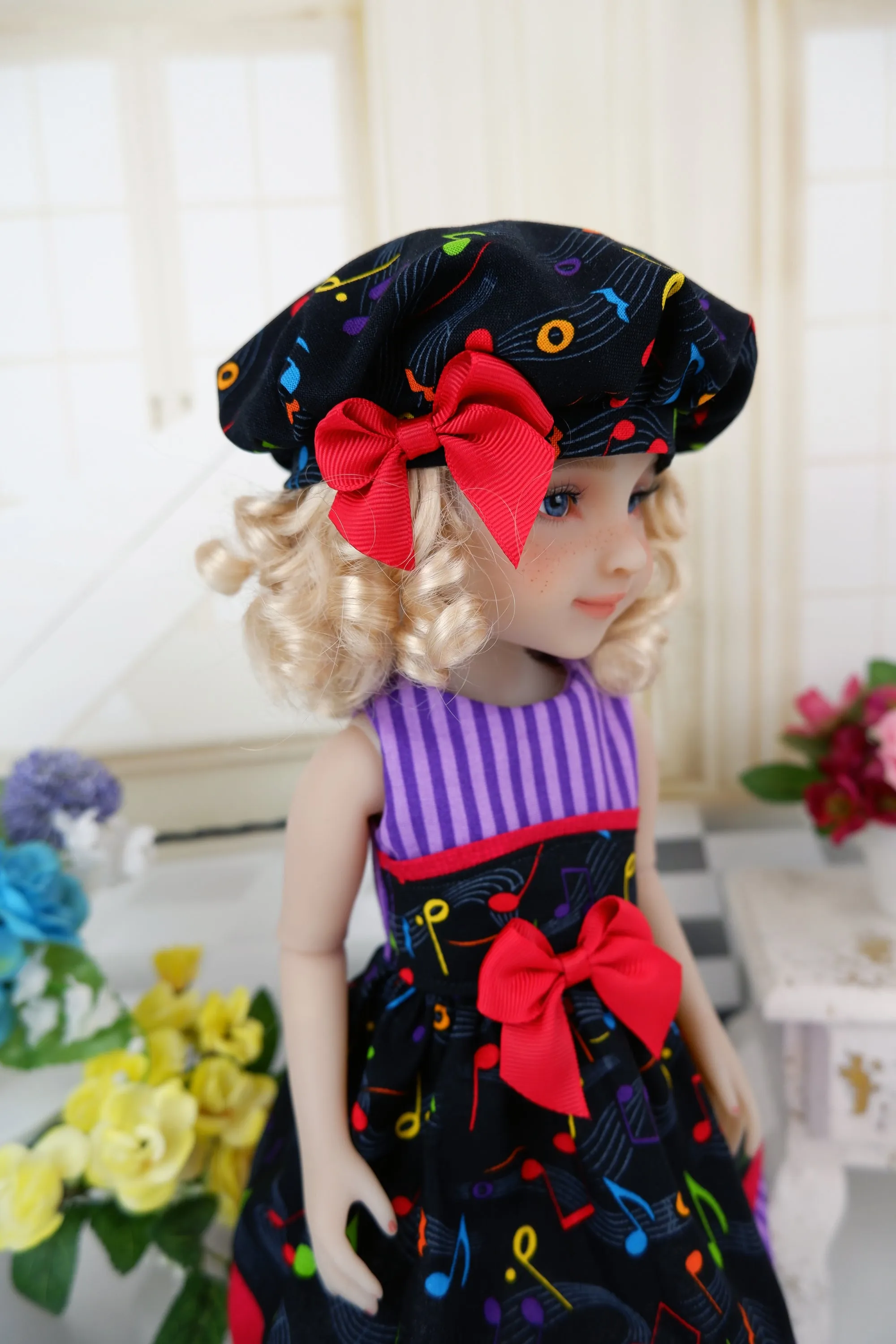 Primary Notes - dress and shoes for Ruby Red Fashion Friends doll
