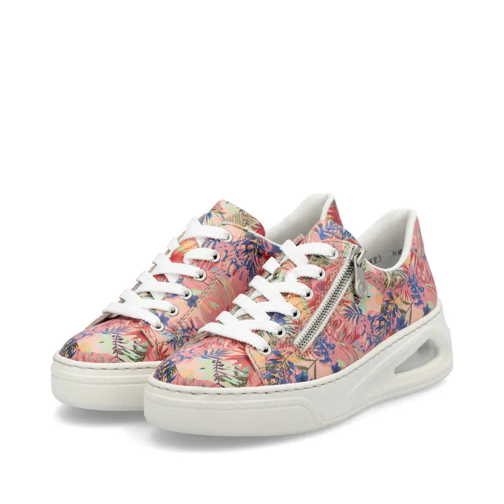 Rieker N6401-90 - Multi Pink Floral