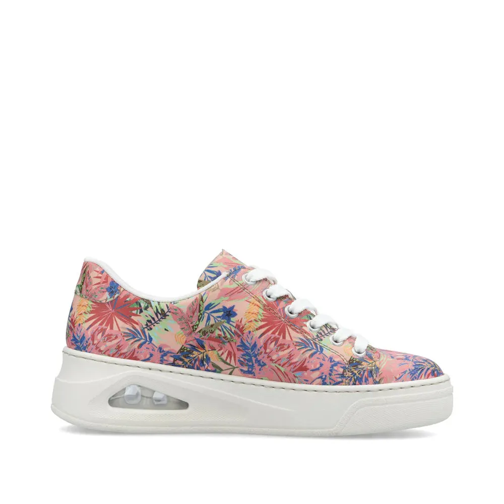 Rieker N6401-90 - Multi Pink Floral