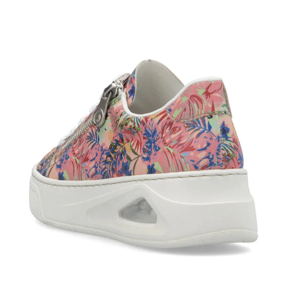 Rieker N6401-90 - Multi Pink Floral