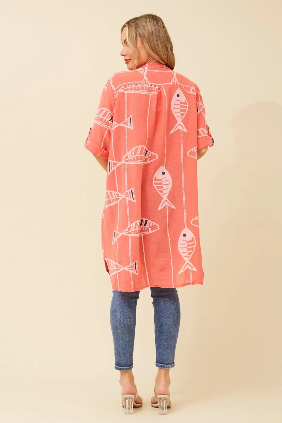 ROBBIE LINEN TUNIC TOP