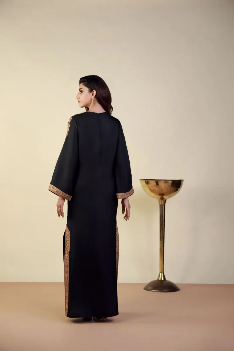 Shamaeel - EE-01 - Black - Raw Silk & Khaddi Silk - 2 Piece