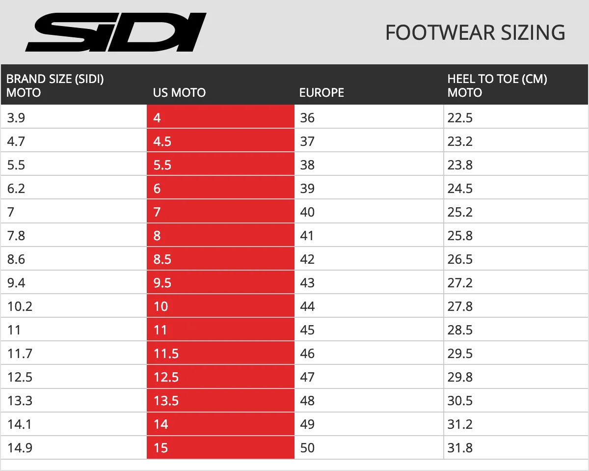 Sidi Men's Nucleus GTX Motorcycle Riding Shoes