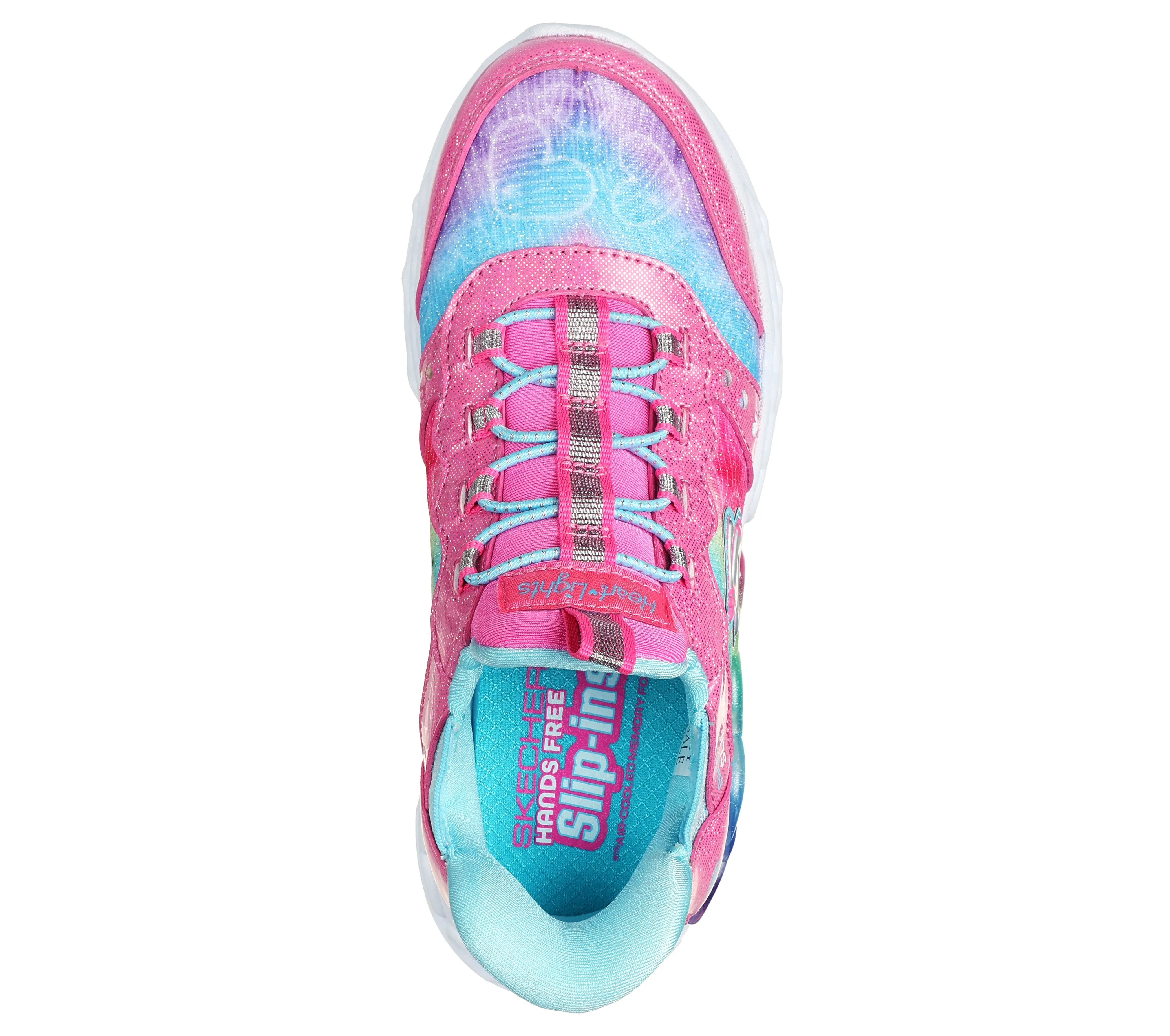 Skechers 303755L INFINITE HEART LIGHTS ETERNAL SHIMMER Pink / Multi