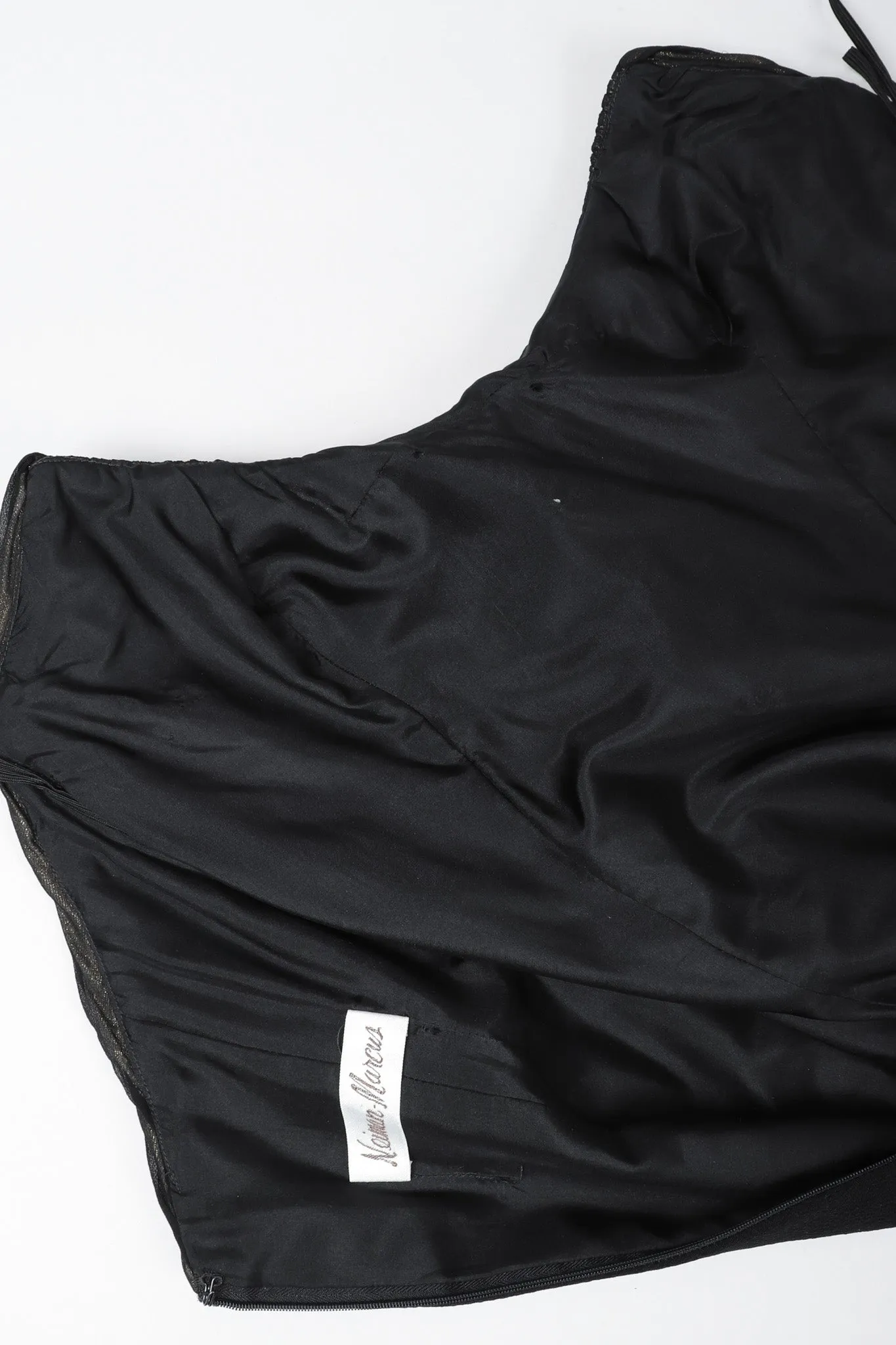Strapless U-Neck Gown