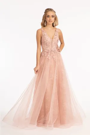 Sweet 16 Birthday Party Dress in Rose Gold by GL3012 Ball Gown