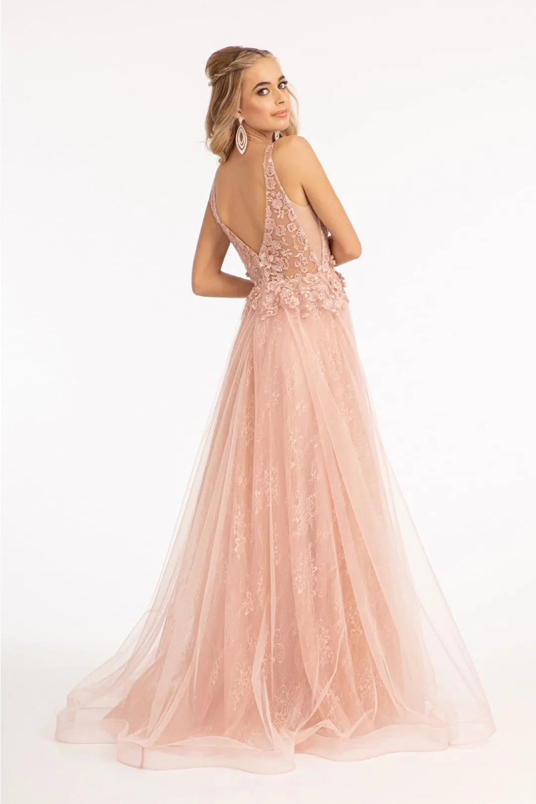 Sweet 16 Birthday Party Dress in Rose Gold by GL3012 Ball Gown