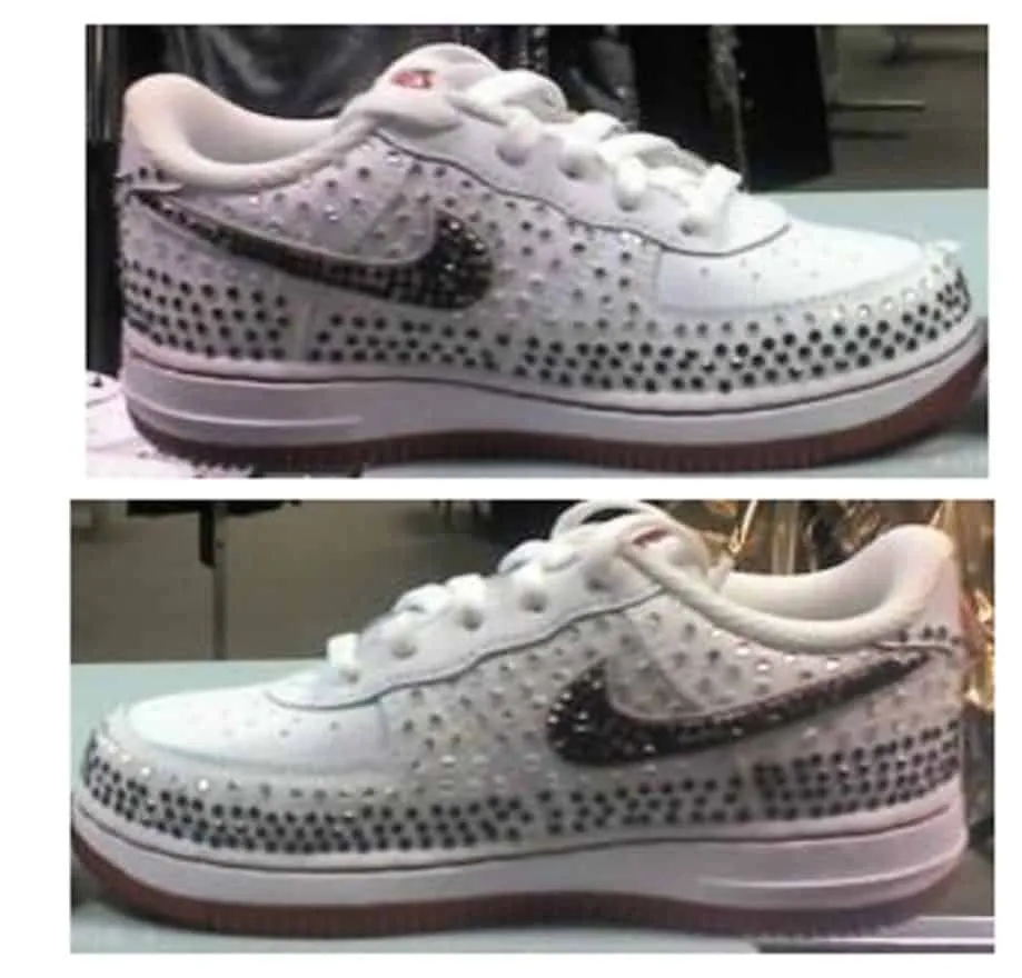Two Tones Nike Air Force 1 Sneakers