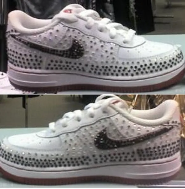 Two Tones Nike Air Force 1 Sneakers