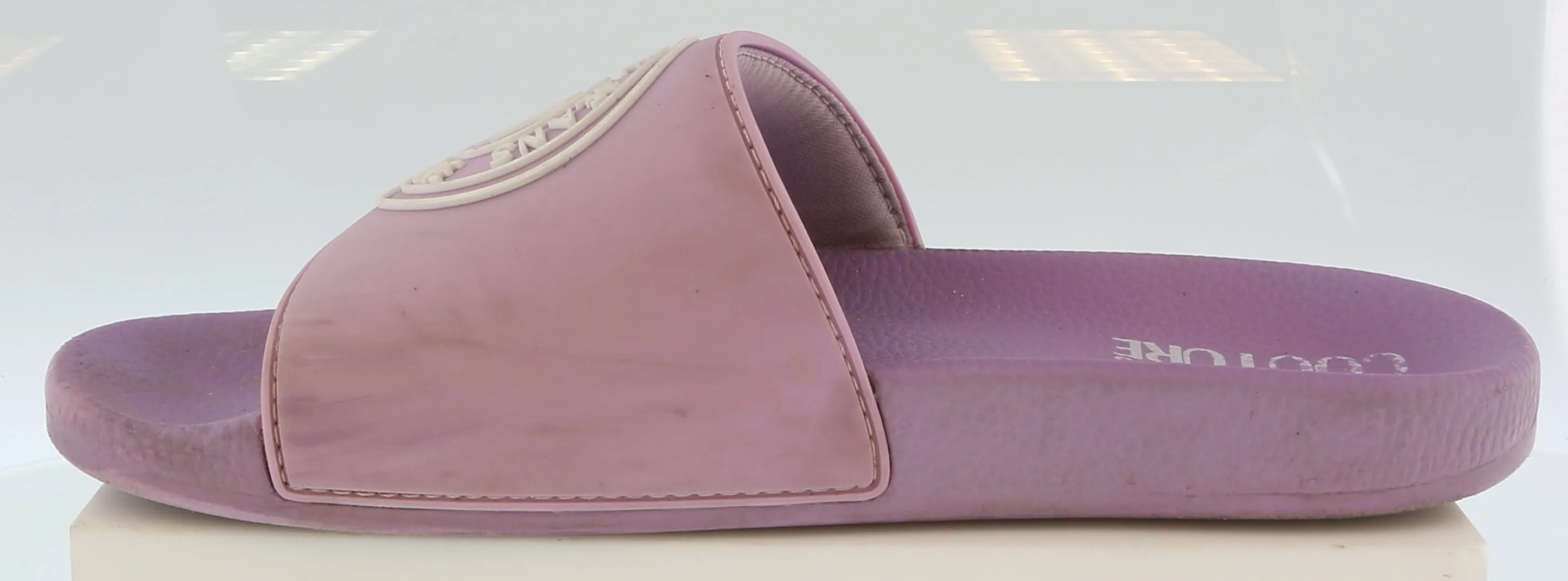 Versace Jeans Couture Lavender Signature Logo Pool Slide -6