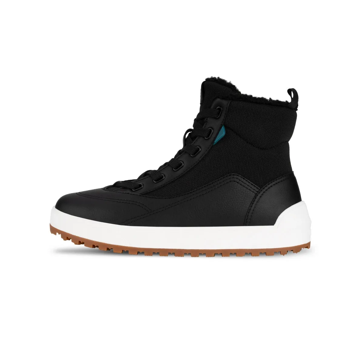 Vessi Women's Alta High Top in Asphalt Black