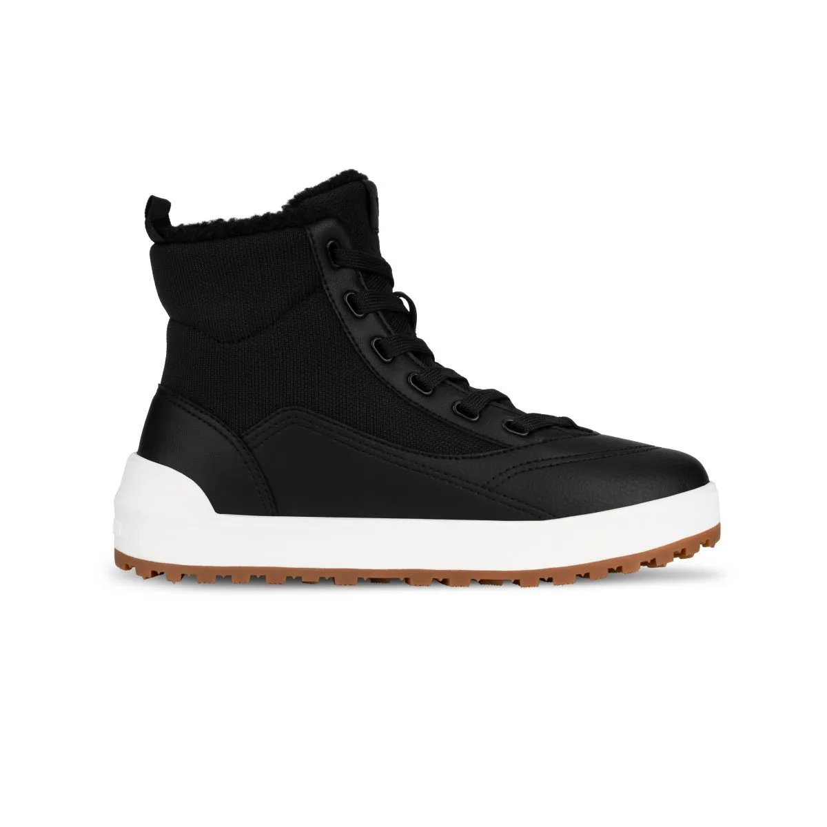 Vessi Women's Alta High Top in Asphalt Black