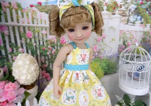 Vintage Robin - dress with shoes for Ruby Red Fashion Friends doll