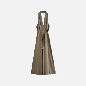 Violette – Waist-tie detail – Maxi dress