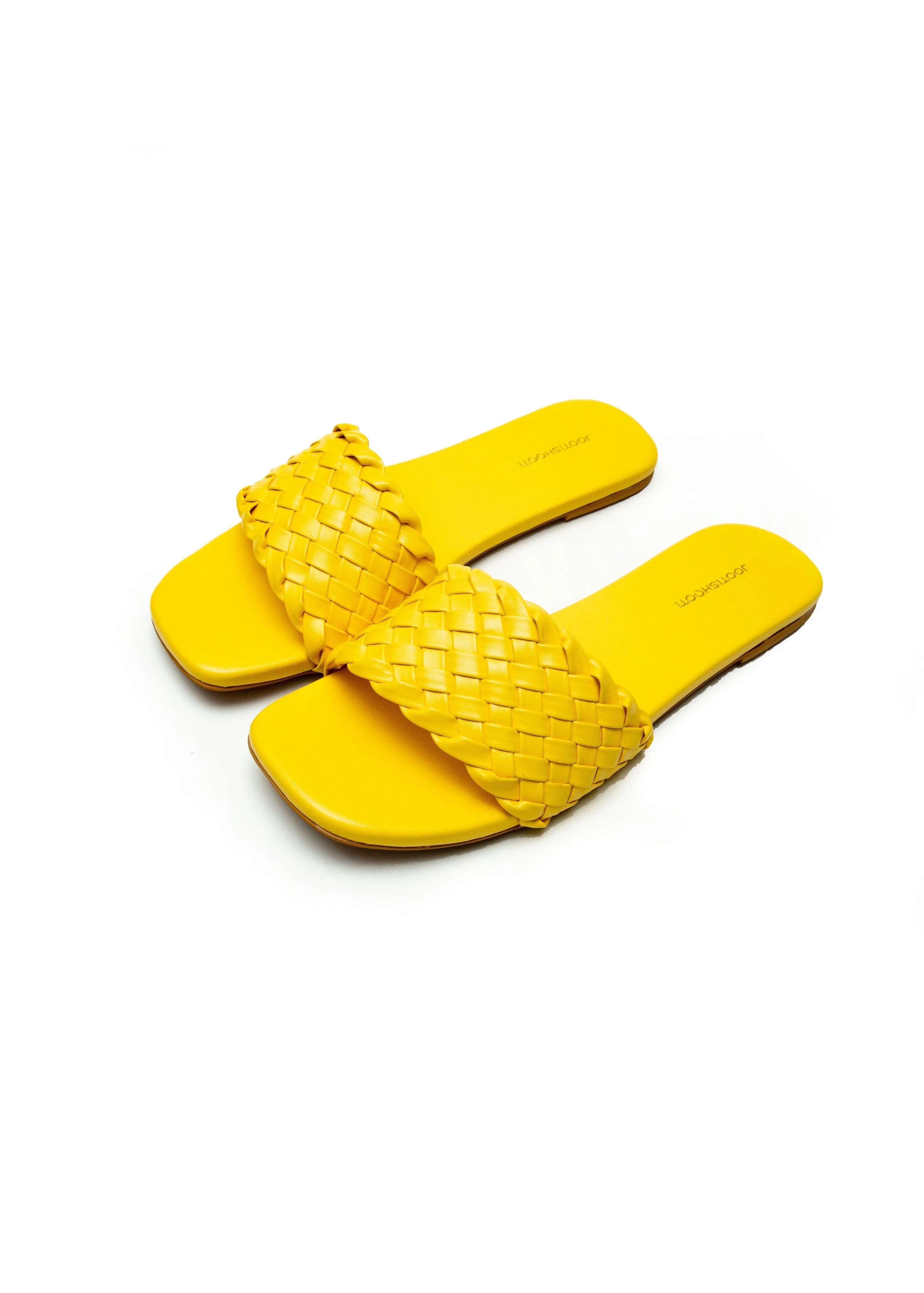 Weave Slides Yellow