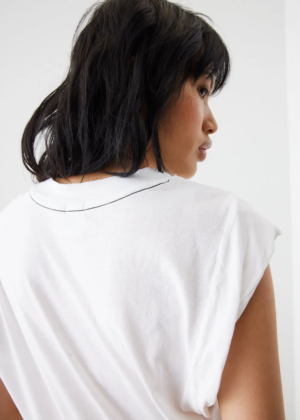 Wide Shoulder Athletic Tank Top