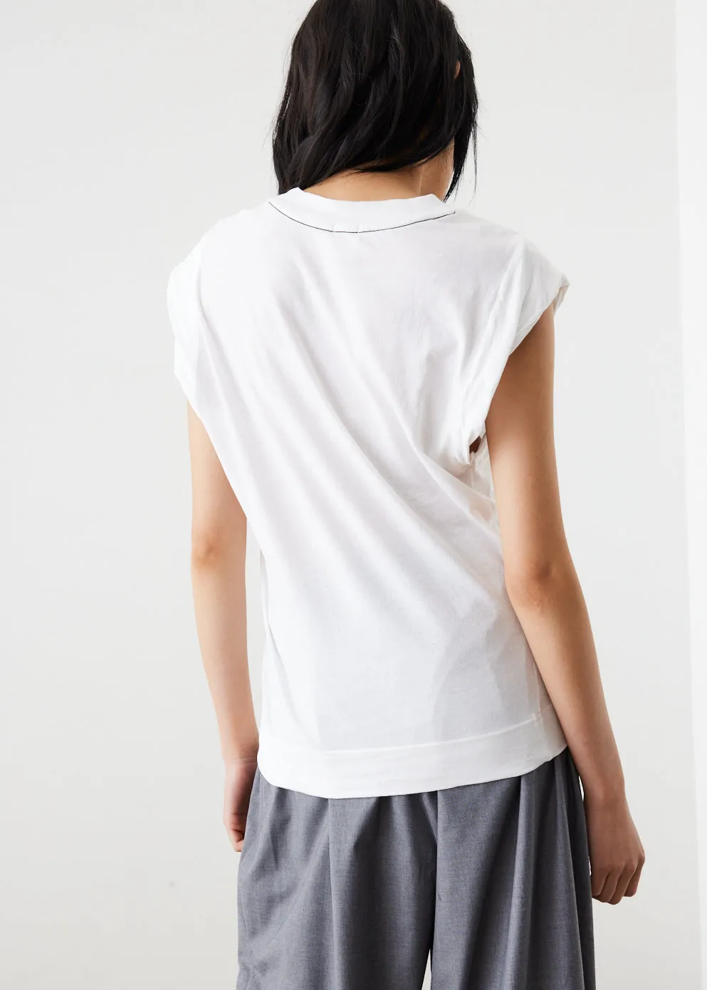 Wide Shoulder Athletic Tank Top