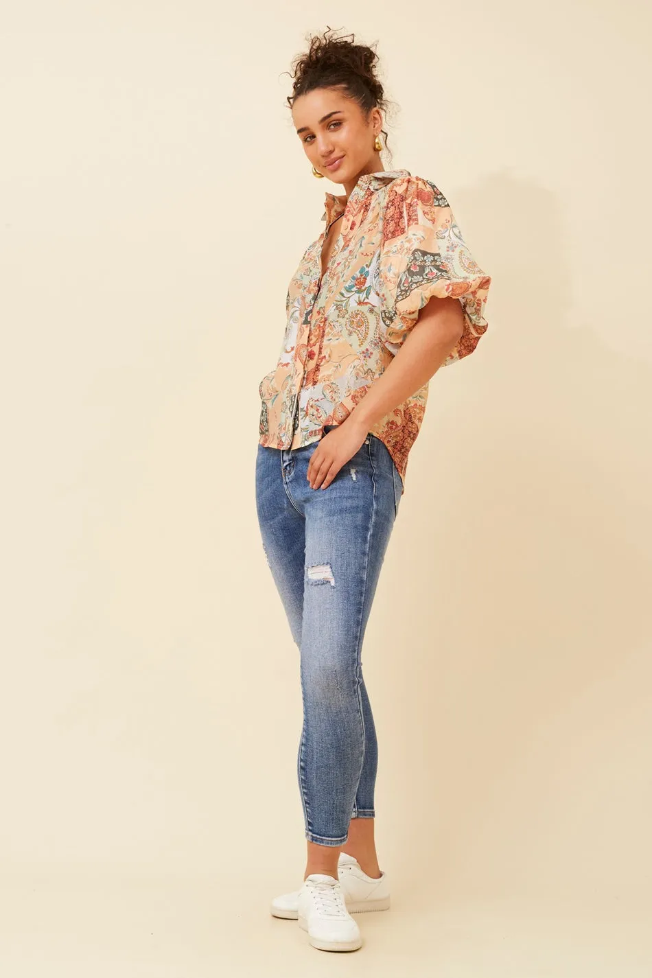 WILKIE PUFF SLEEVE SHIRT