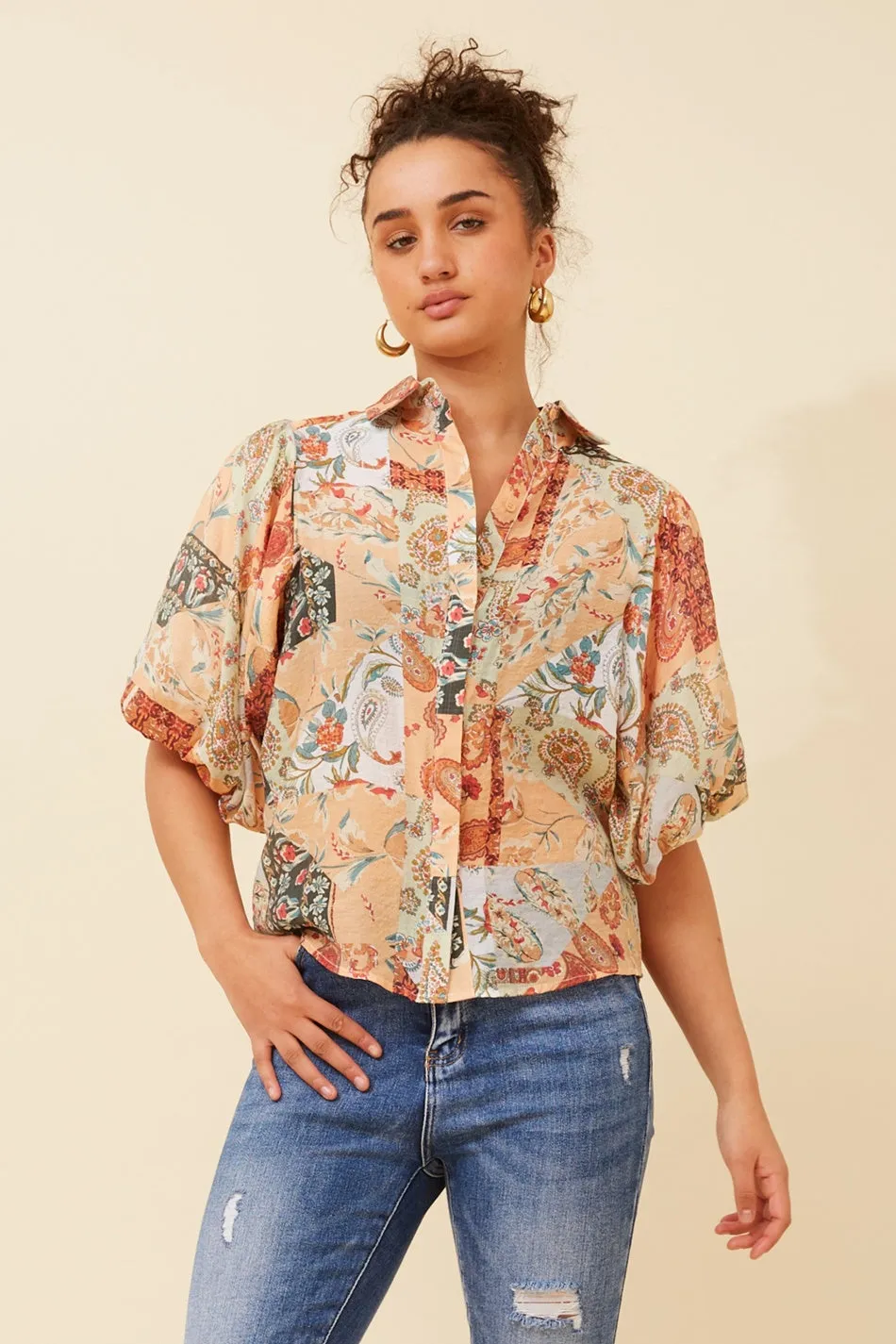WILKIE PUFF SLEEVE SHIRT
