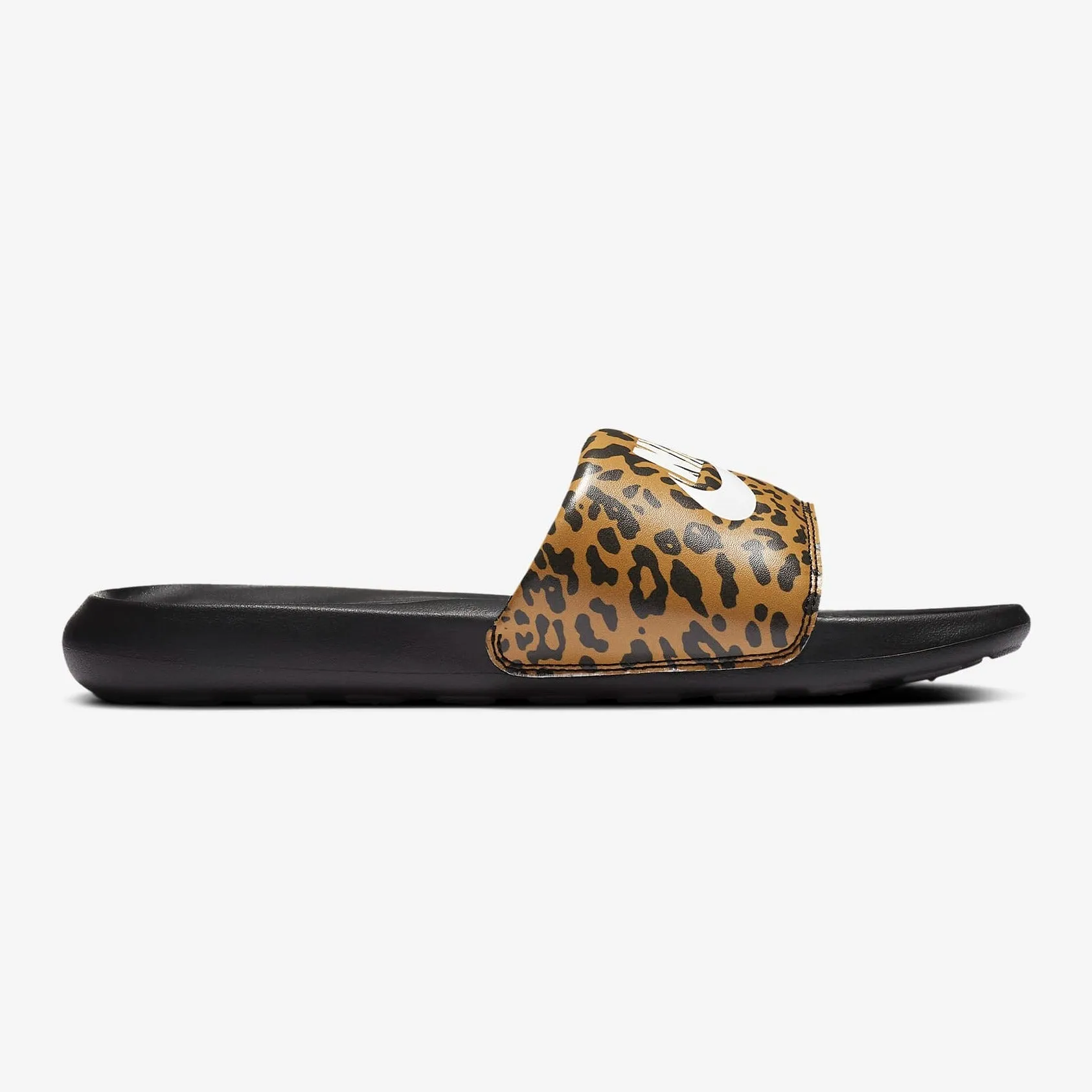 Women's Nike Victori One Slides "Leopard Chutney" Print (CN9676-700)