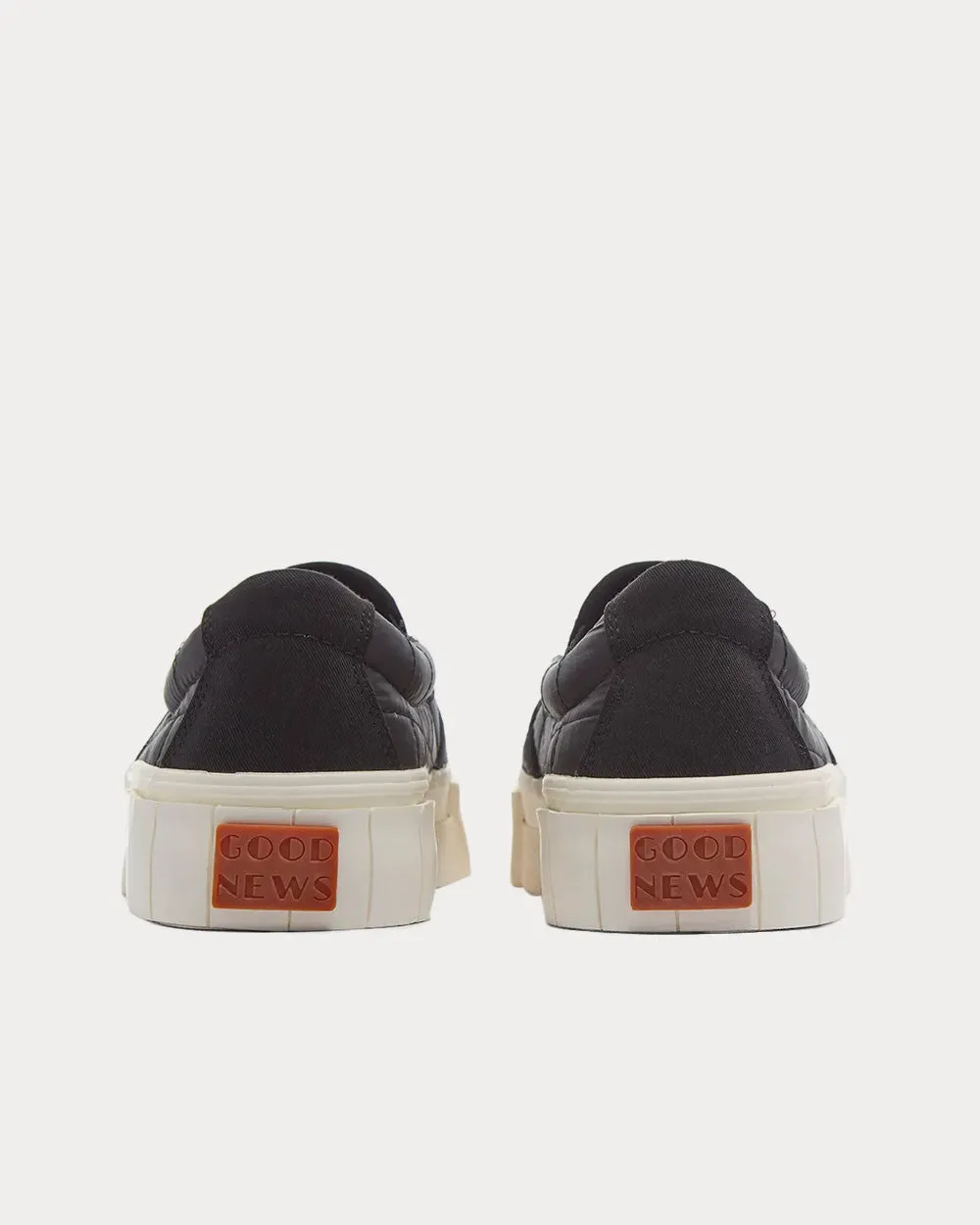 Yess Padded Black Slip On Sneakers